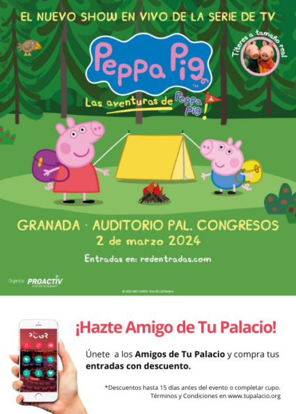 Peppa Pig con Amigos de Tu Palacio