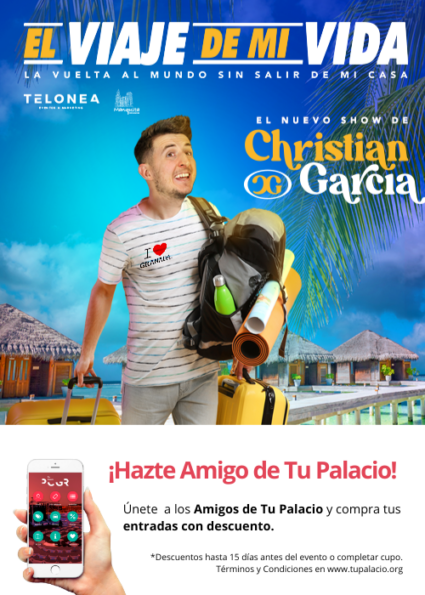 Christian García con Amigos de Tu Palacio